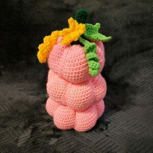 Set of 3 handmade crochet pumpkin